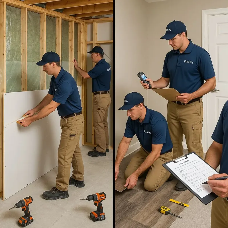 Repairs and Reconstruction process in Catawba County, NC